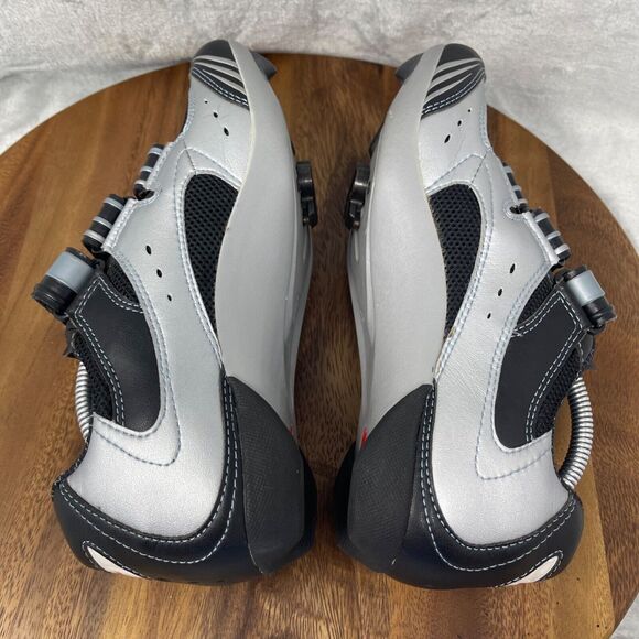 Specialized Cycling Shoes Womens US 9 Silver Black Hook & Loop BG 6103-3540 - Picture 9 of 16